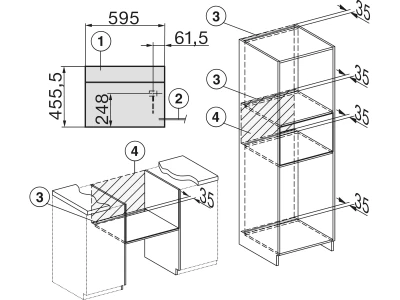 Miele DGC 7840 HCX Pro Black  Kompakt gőzsütő HydroClean tisztítással