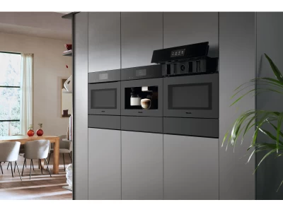 Miele DGC 7840 HCX Pro OBSW-matt Kompakt gőzsütő HydroClean tisztítással