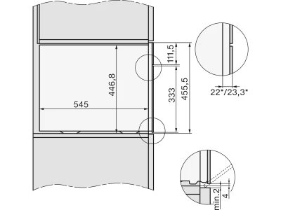 Miele DGC 7840 HCX Pro OBSW-matt Kompakt gőzsütő HydroClean tisztítással