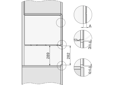 Miele ESW 7020 obsw  Edénymelegítő fiók