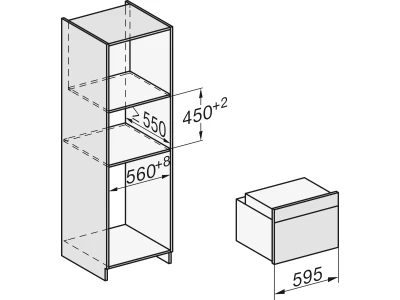 Miele H 2841 B PureLineCleanSteel Kompakt sütő mikrohullám nélkül