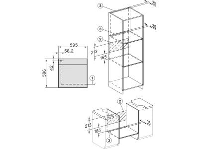 Miele H 7262 B edst beépíthető sütő