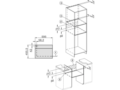 Miele H 7440 B obsw Kompakt sütő mikrohullám nélkül