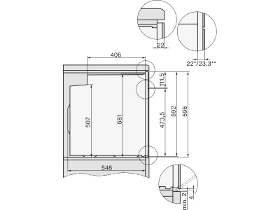 Miele H 7464 BP obsw beépíthető sütő