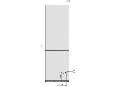 Miele KFN 4799 D obsw/matt Hűtő-fagyasztó kombináció
