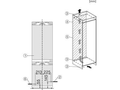 Miele KFN 7795 C Hűtő-fagyasztó kombináció