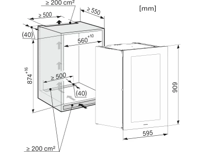 Miele KWT 6422 iG-1  obsw  EU1 Bortemperáló