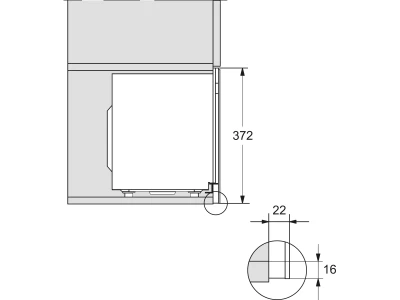 Miele M 2230 SC Beépíthető mikrohullámú sütő