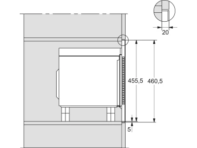 Miele M 2240 SC Beépíthető mikrohullámú sütő