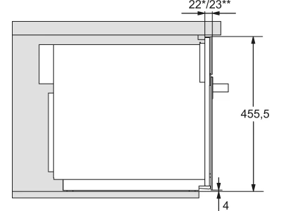 Miele M 7244 TC edst Beépíthető mikrohullámú sütő