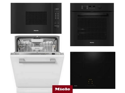 Miele M2026Q1_9 akciós beépíthető fekete szett ajánlat