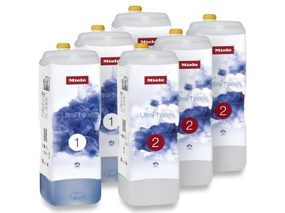 Miele UltraPhase 1 és 2 mosószer szett 3-3 db