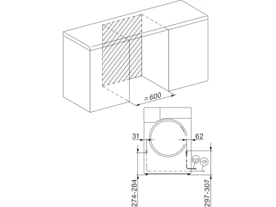 Miele TSL 683WP LW EcoSpeed&Steam 9 kg Hőszivattyús szárítógép