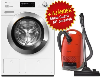 Miele WEI 895 WCS PWash&TDos&Steam Elöltöltős mosógép + ajándék Miele Guard M1 porszívó