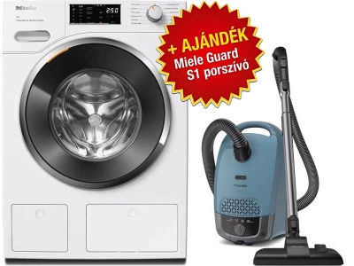 Miele WSG 883 WCS, SC, PW, TD elöltöltős mosógép + ajándék Mielel Guard S1 porszívó