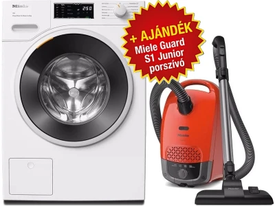 Miele WWD 380 WCS, SC, PW elöltöltős mosógép + ajándék Miele Guard S1 Junior porszívó