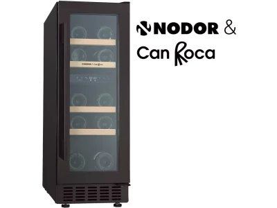 NODOR - Aláépíthető borhűtő NorCare VB-17 BK fekete