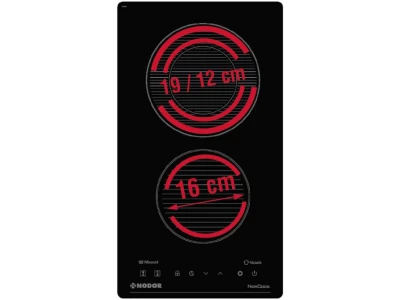 NODOR - Beépíthető domino kerámia főzőlap VH-N3201 BK