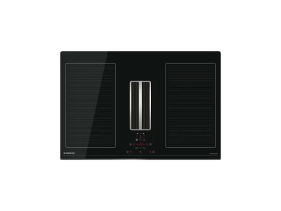 NODOR - Beépíthető főzőlap kerámia indukciós, beépített elszívóval N7220 BK AIRA plazmafilterrel