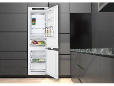 NODOR - Beépíthető hűtőszekrény kombinált NorFrost HAIL-177 TNF BI SL + Ajándék Hűtőtáska