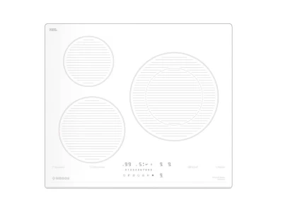 NODOR - Beépíthető indukciós főzőlap NorCoock IH-N6286 SW fehér Hob to Hood