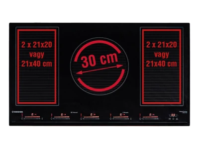NODOR - Beépíthető indukciós főzőlap NorCoock IH-N9323 BK fekete