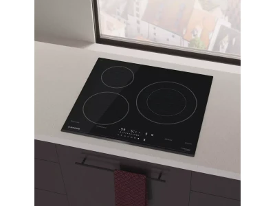 NODOR - Beépíthető kerámialap indukciós IH-N6286 BK fekete