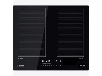 NODOR - Beépíthető kerámialap indukciós IH-N6406 BK Hob to Hood fekete