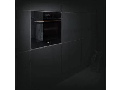 NODOR - Beépíthető sütő NorChef MO-6800 CU fekete/réz AIR FRYER
