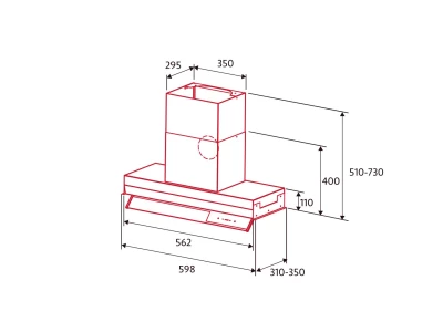 NODOR - Páraelszívó NorBreeze BISE 600 SS inox