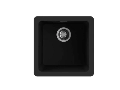 NODOR NorGranite 40.40 1B BK mosogatótál