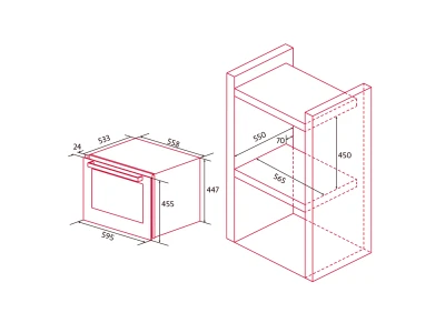 Nodor - Beépíthető borhűtő NorCare VC-4800 DB/A