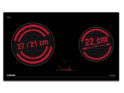 Nodor OUTLET - Beépíthető félindukciós főzőlap NorCook IV-N7502 BK - A készlet erejéig rendelhető!