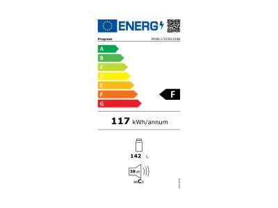 Progress PK0805 beépíthető hűtő