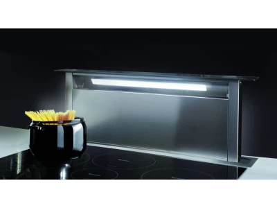 SIRIUS - Páraelszívó S-DD2 TC/L EM 116 fekete üveg/inox