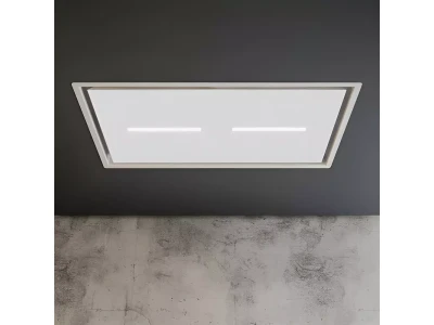 SIRIUS - Páraelszívó SLT-971 EM 120 cm H.160 TW fehér üveg  + Mikro MW-5120