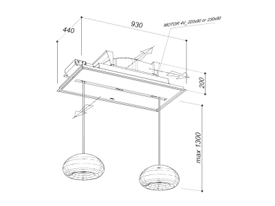 SIRIUS - Páraelszívó SLT-976 SUPERNOVA AUTOMATIC H200 4V motorral Fehér