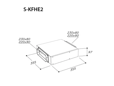 SIRIUS - Páraelszívó aktívszén szűrő szett, SKFHE2