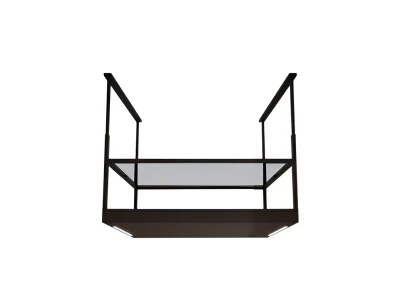 SIRIUS - Páraelszívó üvegpolc MO-409 W MELODY