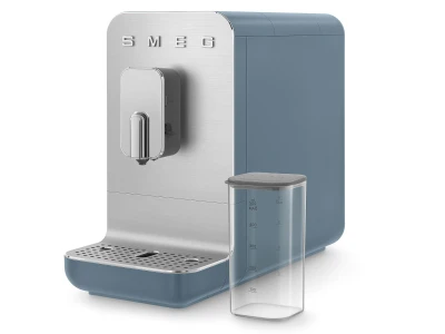 SMEG AUTOMATA KÁVÉFŐZŐ, Collezione design, tejhabosító funkció, cappuccino/latte macchiato funkció, matt viharkék