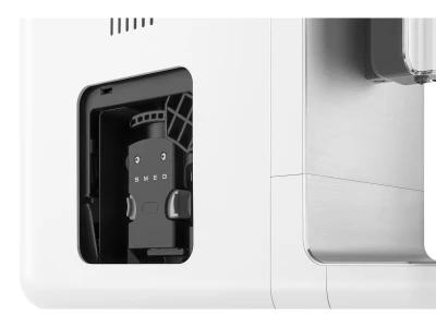 SMEG AUTOMATA KÁVÉFŐZŐ, Collezione design, matt fehér