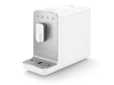 SMEG AUTOMATA KÁVÉFŐZŐ, Collezione design, matt fehér
