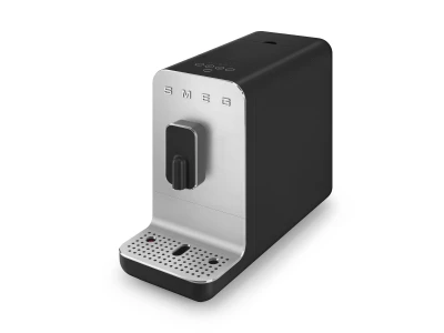 SMEG AUTOMATA KÁVÉFŐZŐ, Collezione design, matt fekete