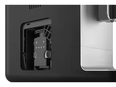 SMEG AUTOMATA KÁVÉFŐZŐ, Collezione design, matt fekete