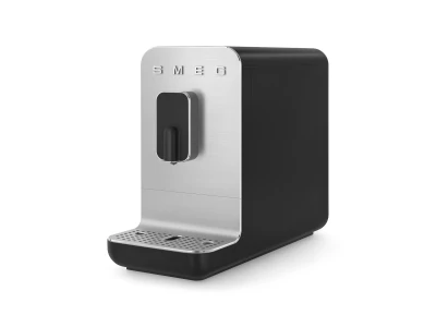 SMEG AUTOMATA KÁVÉFŐZŐ, Collezione design, matt fekete