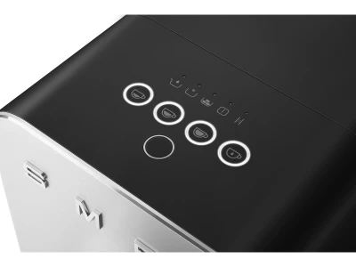 SMEG AUTOMATA KÁVÉFŐZŐ, Collezione design, matt fekete