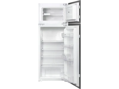 SMEG BEÉPÍTHETŐ HŰTŐ ÉS FAGYASZTÓ, 54x144,5 cm, fordítható ajtó, palacktartó, fehér