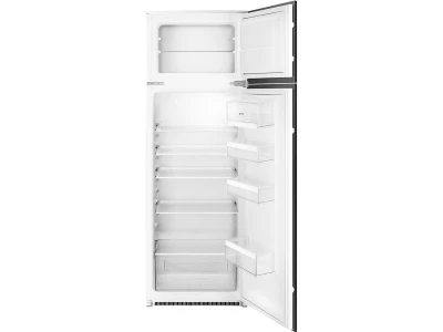 SMEG BEÉPÍTHETŐ HŰTŐ ÉS FAGYASZTÓ, 54x157,5 cm, fordítható ajtó, fehér