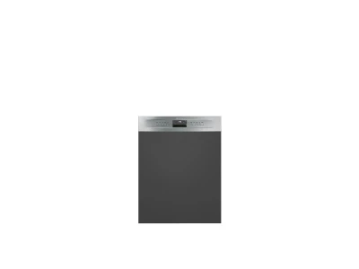 SMEG BEÉPÍTHETŐ MOSOGATÓGÉP, félintegrált, 60 cm, 13 teríték, 10+1 funkció, 7 hőmérséklet, inox panel