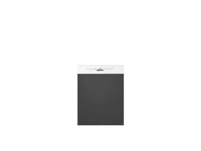 SMEG BEÉPÍTHETŐ MOSOGATÓGÉP, félintegrált, 60 cm, 13 teríték, 5 funkció, 3 hőmérséklet, fehér panel